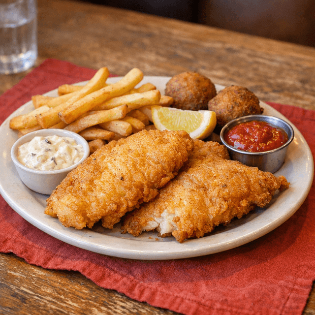 Fried Fish Combo